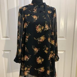 Zara floral dress